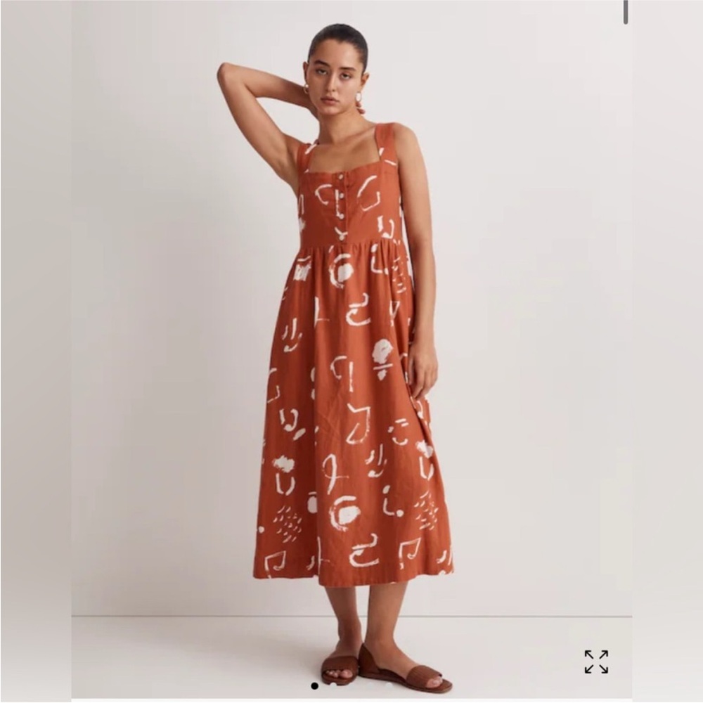 Madewell x Caroline Z Hurley Tank Midi Dress